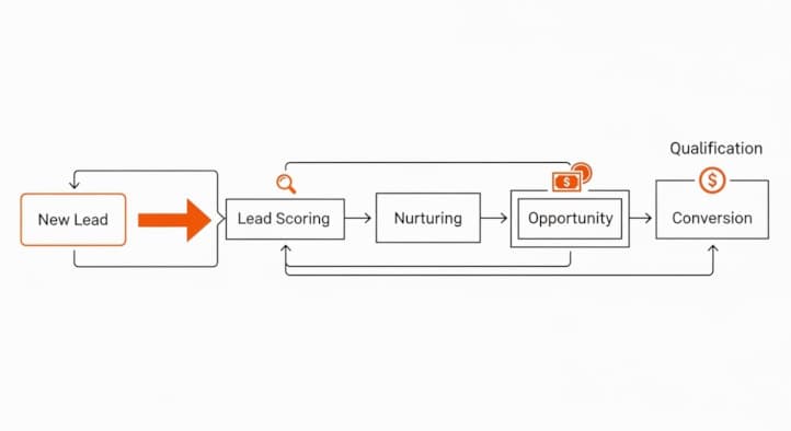 lead conversion diagram