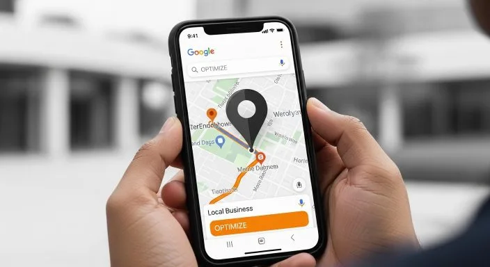 google maps listing on phone